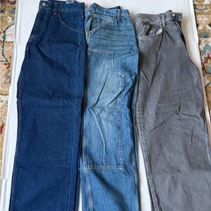 Tommy Hilfiger Men's Relaxed Jeans - Dark Blue, Light Blue, Gray